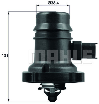 MAHLE Termostat, środek chłodzący MAHLE TM 37 80 TM 37 80