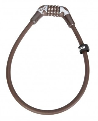 Kryptonite Zapięcie rowerowe Kryptoflex 1265 CC Brązowy