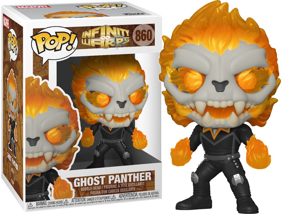 Funko POP! Marvel Ghost Panther Infinity Warps Figurka 860 0000045634
