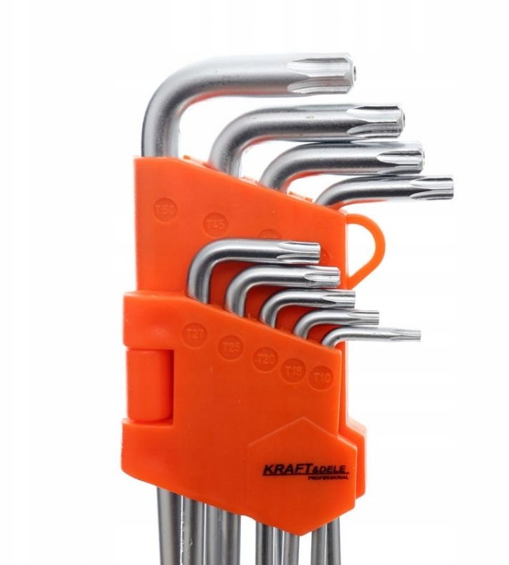 Klucze Gwiazdkowe- Imbusy 9 Elementów KD10295