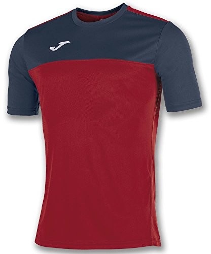 Joma Męski T-shirt Winner M/C L Rosso/Blu Marino 100946_603_L