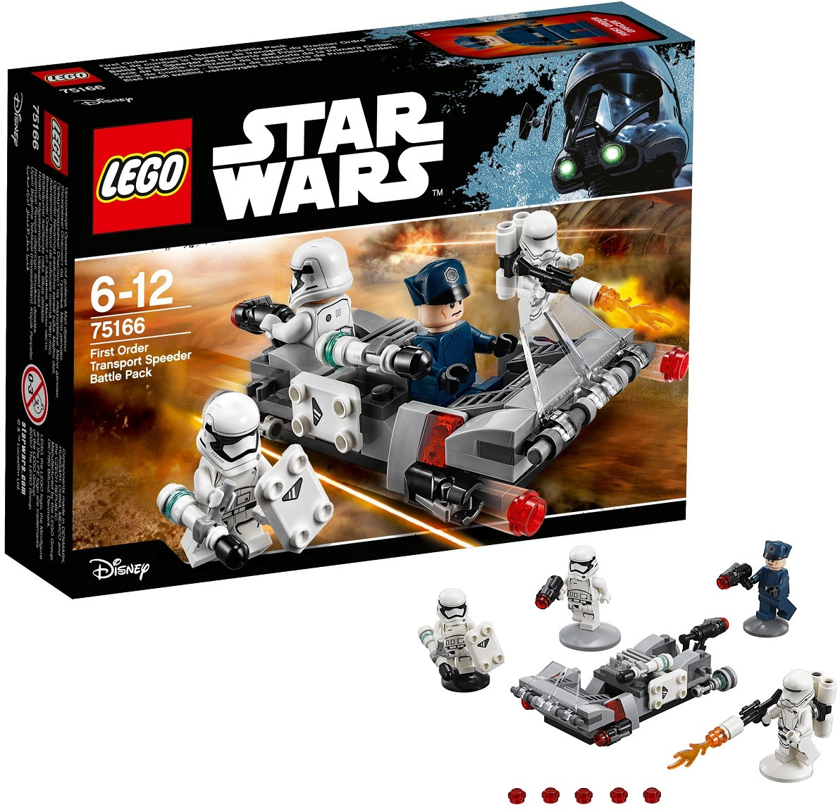 LEGO Star Wars Śmigacz transportowy Najwyższego Porządku 75166