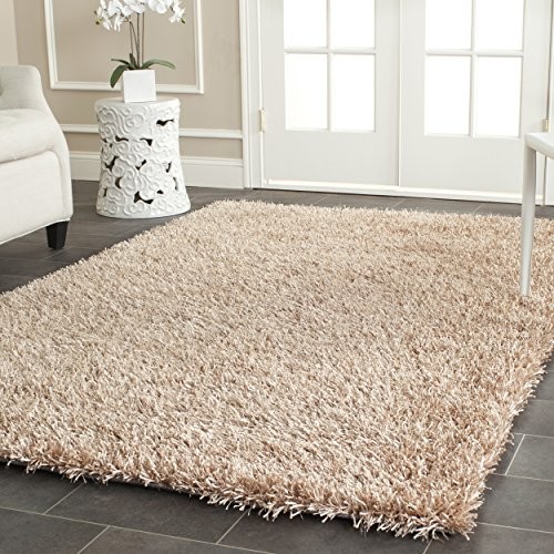 Safavieh Mara Shag, poliester  mieszanka, Beige SG531-1313-2
