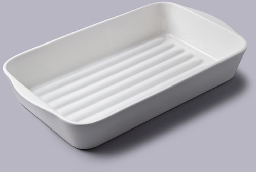 W.m. bartleet & sons Porcelanowe naczynie do pieczeni 34 cm x 21 cm