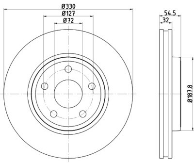 HELLA PAGID - Pagid GmbH) PAGID - Pagid GmbH) 8DD 355 122-681 8DD 355 122-681
