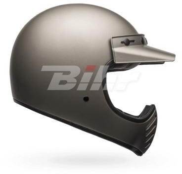 Bell 2017 Moto 3 Motocross retro MX motocykla kask  niepowiązani Titan, XS, szary BH 7081039