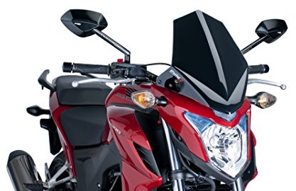 Puig 6437N przednia szyba Naked New Generation Sport, czarna 6437N