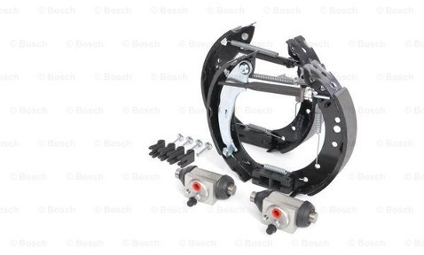 BOSCH KIT SUPERPRO, zestaw szczek hamulcowych + cylinderek hamulca koła zamontowany z tyłu, 0 204 114 665 0204114665