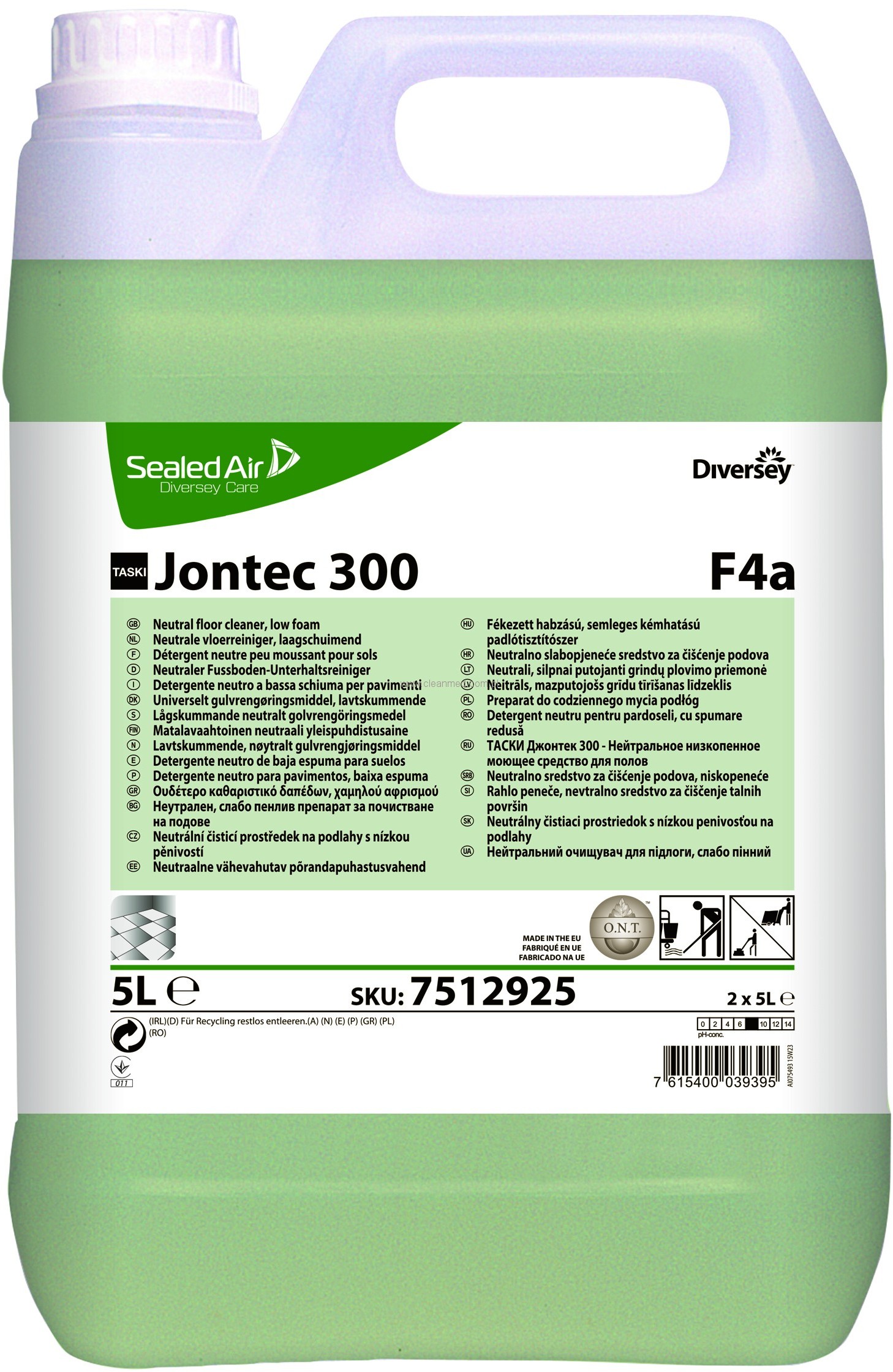 Taski Jontec 300 5L Diversey Do Mycia Podłóg