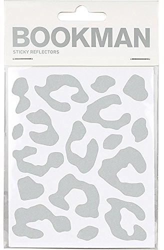 Bookman bookman Sticky reflectors lamparta naklejka odblaskowa, biały, M 03021