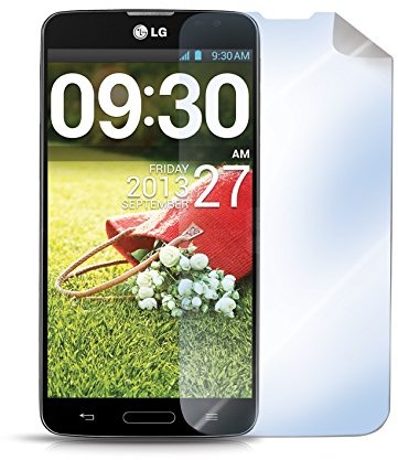 Celly Niewidoczna folia ochronna na wyświetlacz do LG G Pro 2 (2 sztuki) SBF393