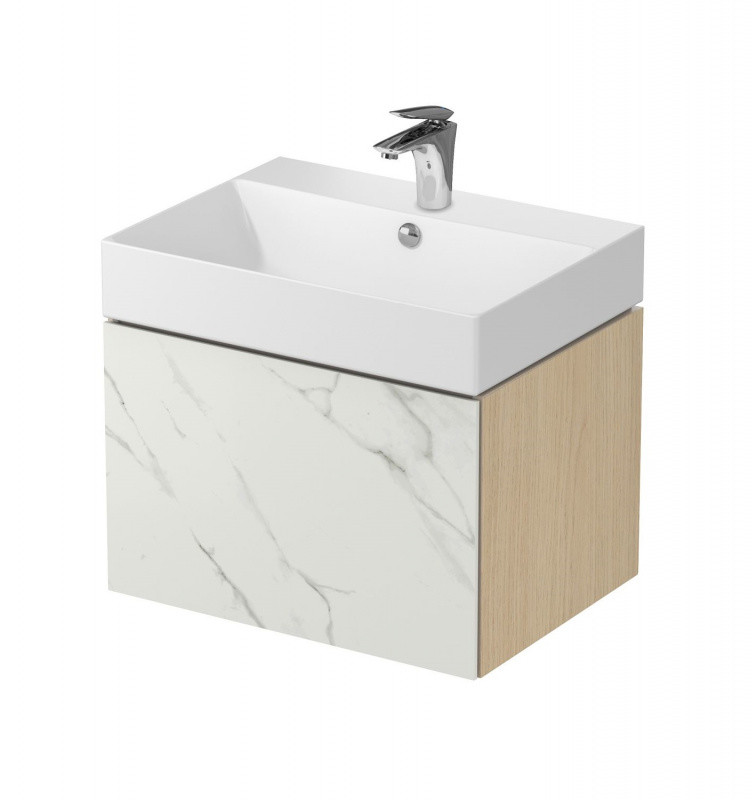 Cersanit Inverto Szafka podumywalkowa 59,5x44,8 cm calacatta S930-016