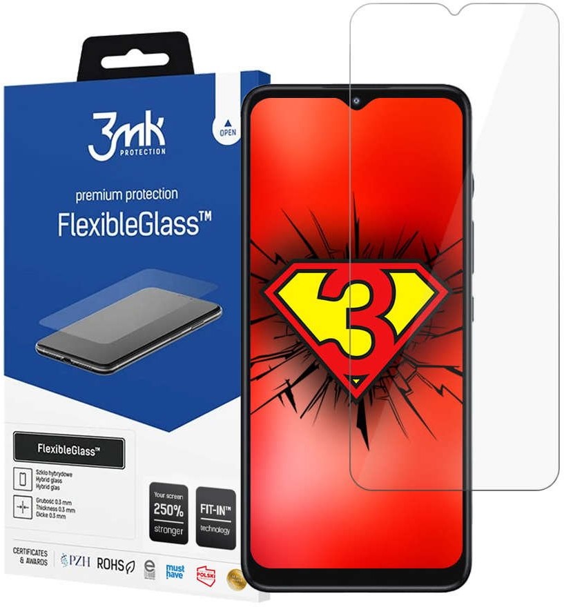3MK Szkło hybrydowe ochronne Flexible Glass 7H do Motorola Moto G50 5G 10384X10