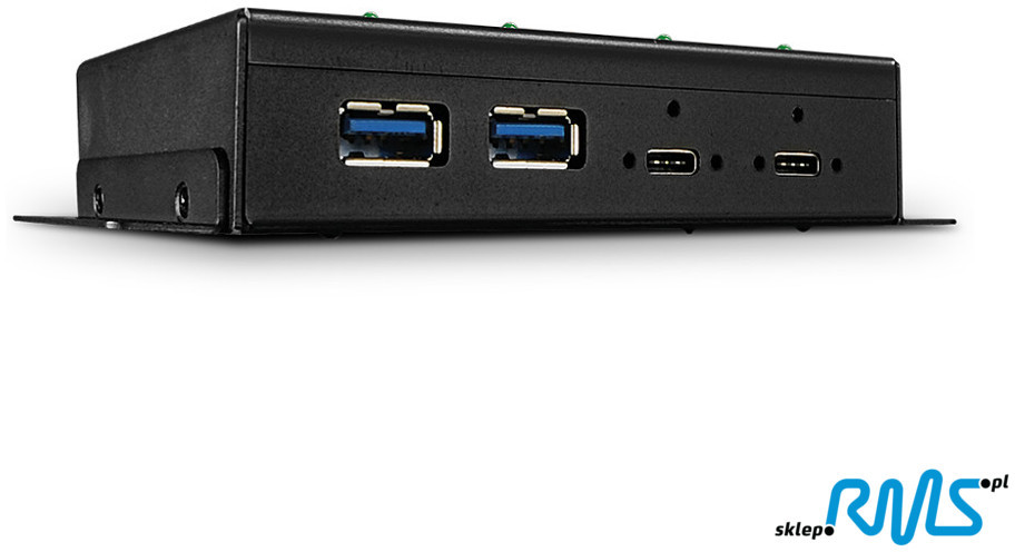Lindy 43094 Rozdzielacz hub) 4-portowy USB 3.1 C gen 2 LY-43094
