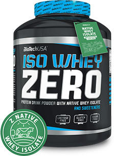 BioTech Iso WHEY Zero Lactose Free 500g Ciasteczko z kremem