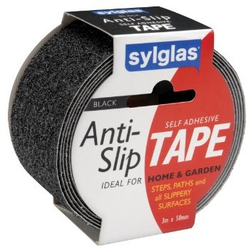Sylglas sylglas astcl gumowe podkładki taśma tkaninowa 50 MM X 3 m czarna SYLASTBL