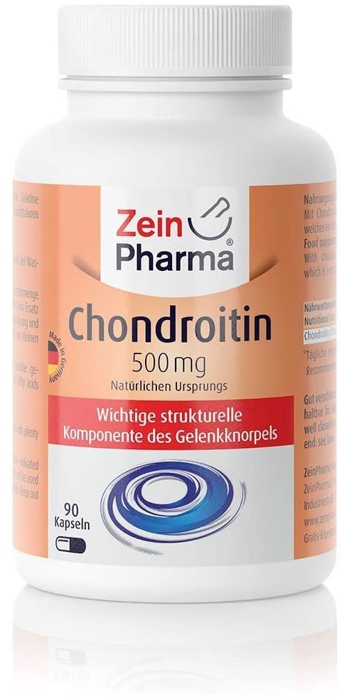 Zein Pharma ZEIN PHARMA Chondroitin 500mg (Chondroityna) 90 Kapsułek