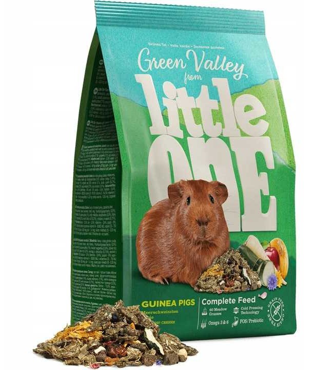 Little One LITTLE ONE Zielona Dolina Pokarm dla ŚWINKI MORSKIEJ 750g LITTLE-POK-SWIN-750
