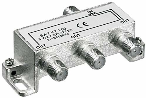 PremiumCord Premium Cord rozdzielacz antenowy 3-krotny 5-1000 MHz