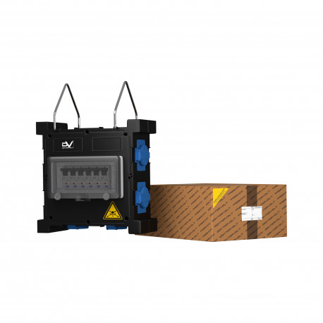 Doktorvolt Rozdzielnica wisząca Mobil-S 6x230V 0717 DV-0717-F