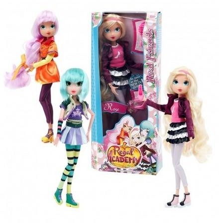 Cobi Regal Academy Lalka Real Friends, 3 rodzaje