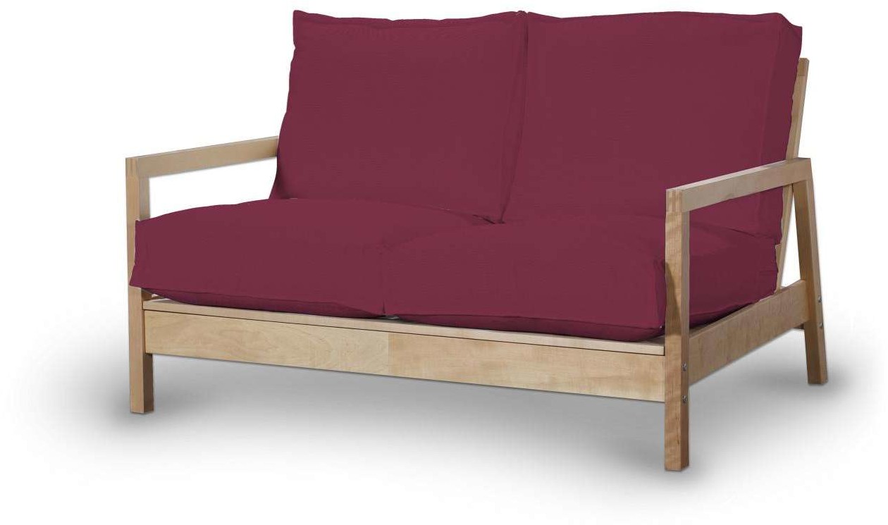 Dekoria pl pl Pokrowiec na sofę Lillberg 2-osobową nierozkładaną Plum śliwkowy) Sofa Lillberg 2-osobowa Cotton Panama 627-702-32