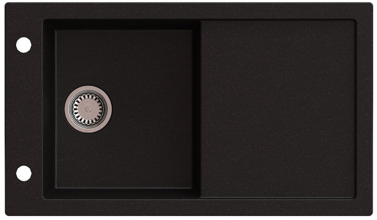 AXIS GROUP Zlew Tramontana 1-komorowy czarny