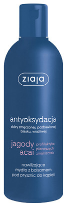 Ziaja Ltd Zakład Produkcji Leków Jagody Acai Nawilżające mydło z balsamem pod prysznic do kąpieli 300 ml 7067658