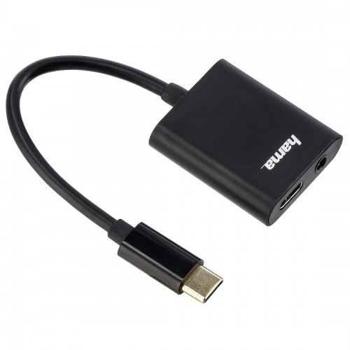 Hama POLSKA Kabel adapter USB-C - USB-C + Jack 3,5mm 135748