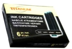 Titanum NABOJE ATRAM.6 SZT CZARNE OPAKOWANIE BPZ