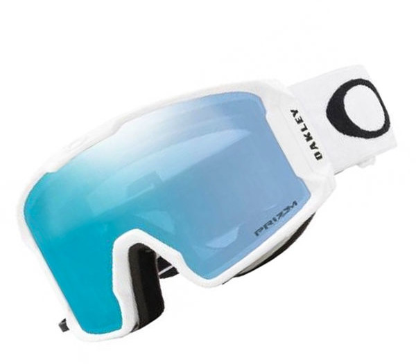 Oakley Line Miner XL MatteWhite w/PrizmSapphireGBL męskie okulary snowboardowe 90046032