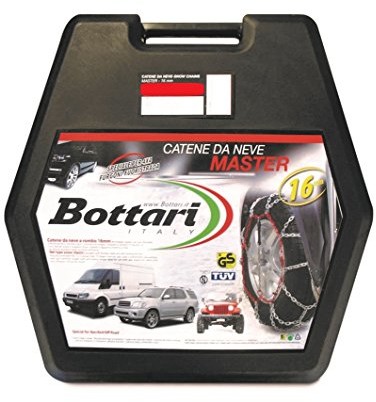 Bottari Master łańcuchy śnieżne, 16 mm, ÖNORM, 1 para 68000