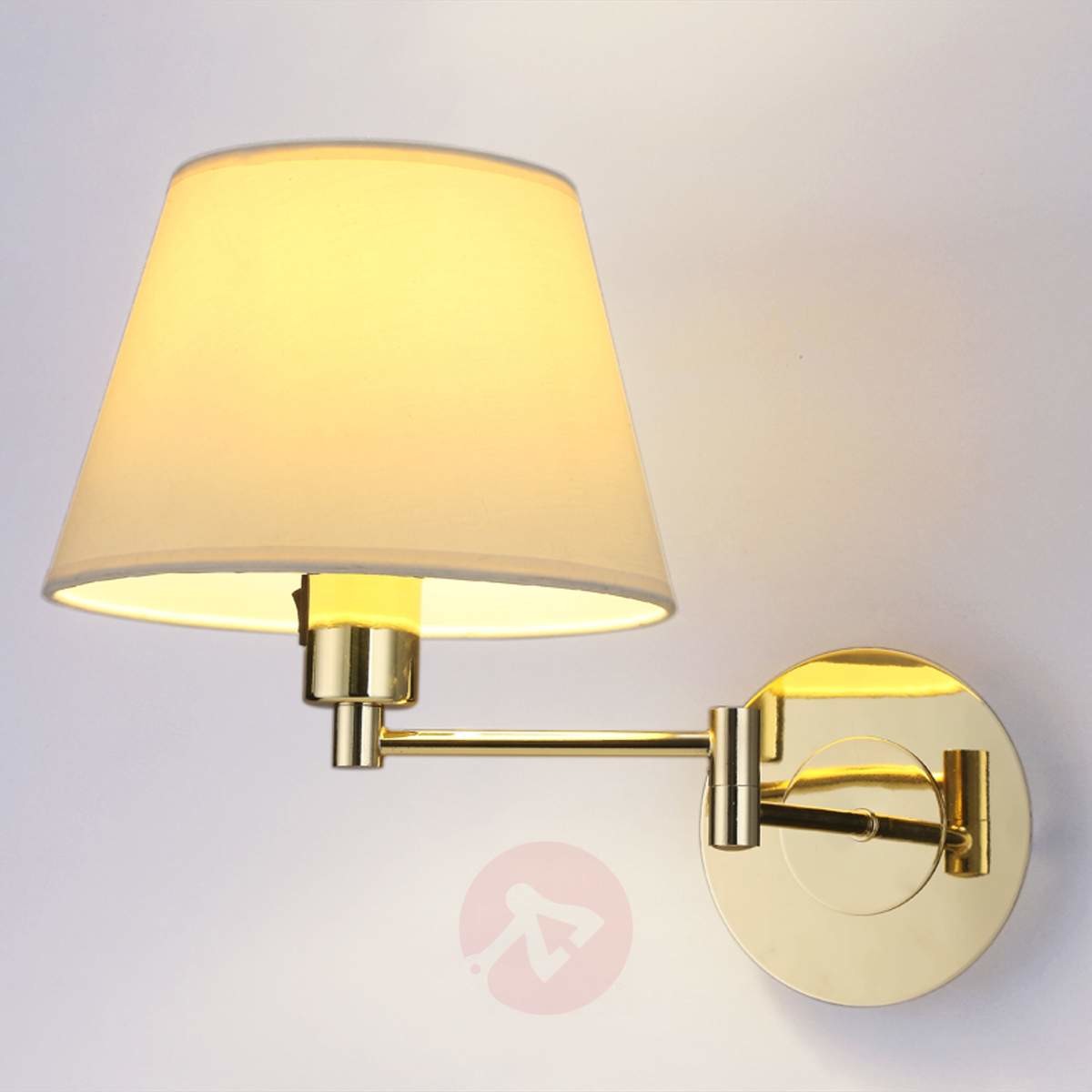 Lampenwelt Lampa ścienna POLA na wysięgniku