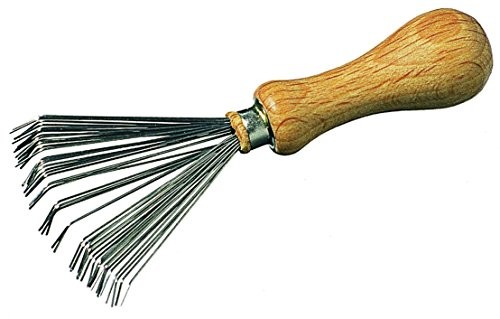 Keller Środek do czyszczenia piwnicy szczotek i grzebień z drewnianym uchwytem dla wszystkich rozmiarów szczotka Q-1500