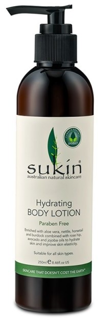 Sukin Sukin, Nawilżające roślinne mleczko do ciała Hydrating Body Lotion, 250ml 9327693000393