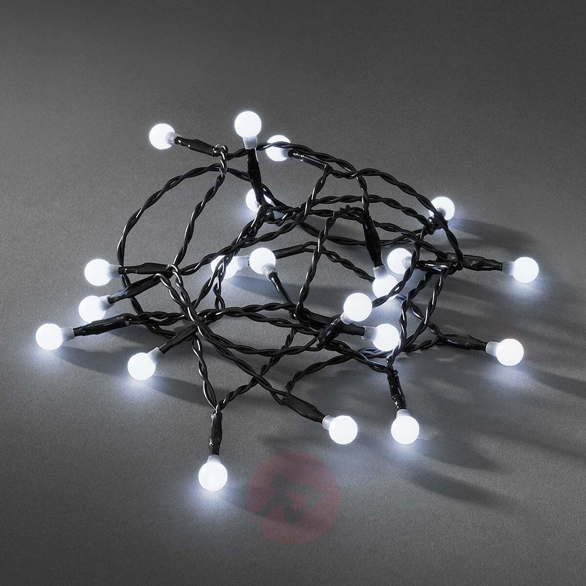 Konstsmide Efektowny łańcuch świetlny LED Kula, 50-pkt