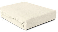 Darymex Prześcieradło Frotte z gumką ecru 220x200 dx-220-pft-007