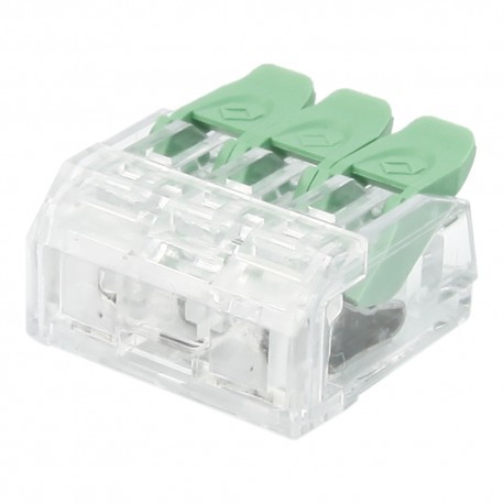 DEGSON Szybkozłączka instalacyjna 3x0.2-4.0 mm VDE UL 450V 32A DGN 3688 DG221-5.6-03P-17-00A