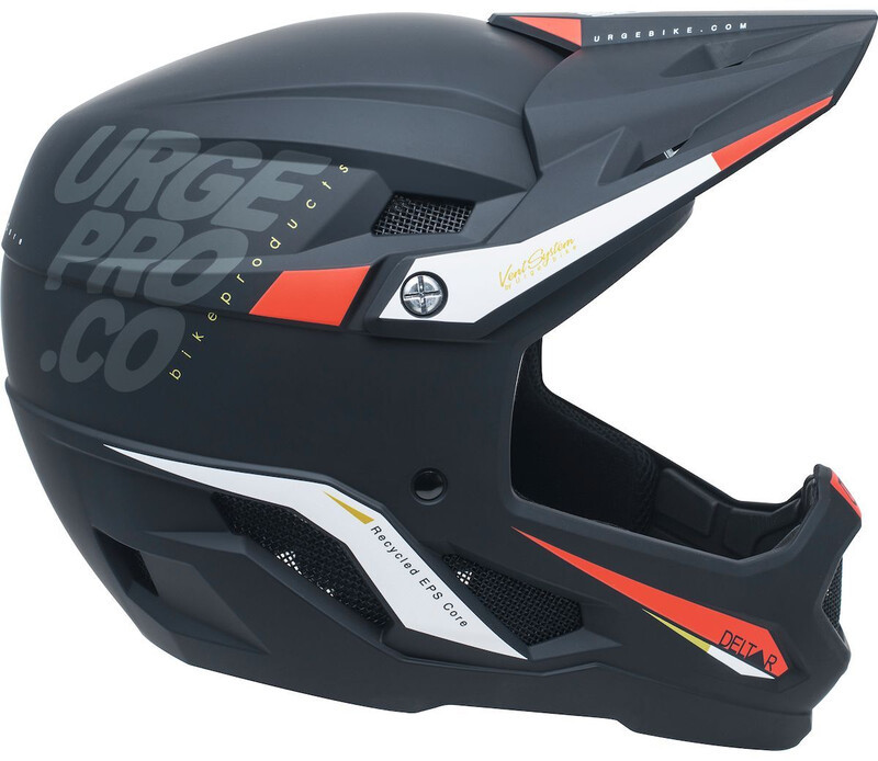 Urge Deltar Helmet, czarny L | 57-58cm 2022 Kaski MTB 50301004