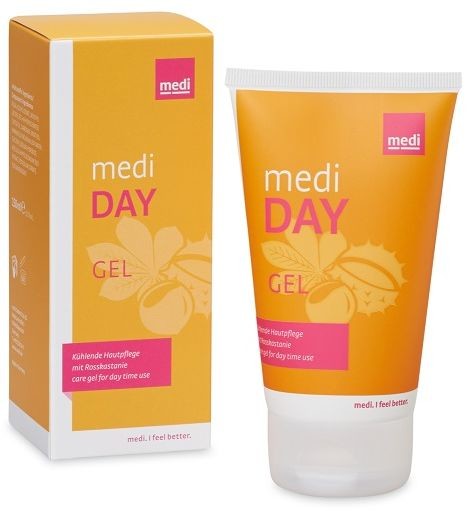 top Chłodzący żel na dzień, wsparcie podczas kompresjoterapii, ochrona skóry pod produktami uciskowymi (Medi Day Gel) 54154154154