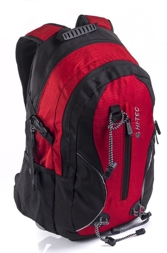Hi-Tec Plecak, Mandor 20L, czarno-czerwony, rozmiar uniwersalny