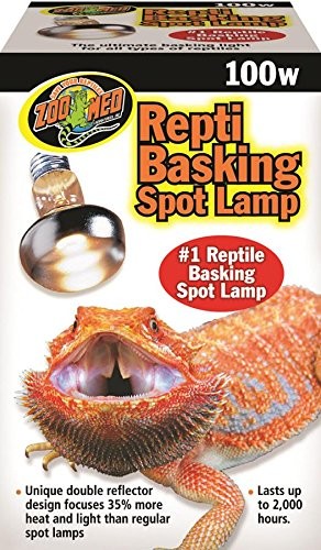 Zoo Med Repti Basking reflektor punktowy, do ciepła i światła w terrarium, 100W