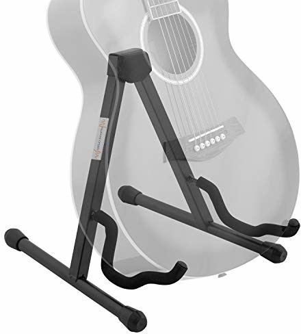 World Rhythm World Rhythm Stojak na gitarę A - stojak na gitarę do gitary akustycznej, klasycznej, elektrycznej i basowej WR-206