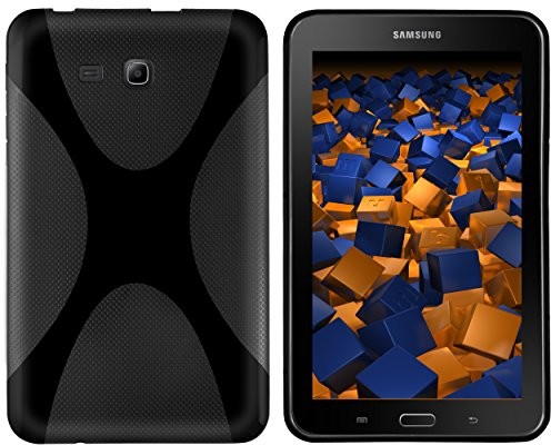 Samsung mumbi mumbi X-TPU etui kompatybilne z Galaxy Tab 3 Lite Wi-Fi Case Cover, czarne Galaxy Tab 3 Lite
