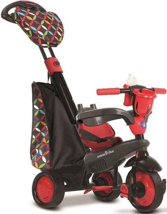 Smart Trike Touch Steering Boutique 4 w 1 Czerwony