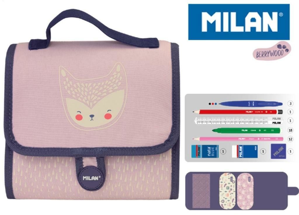 MILAN Multipiórnik Berrywood róż