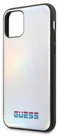 Guess Obudowa dla telefonów komórkowych Iridescent pro Apple iPhone 11 Pro GUHCN58BLD Srebrny