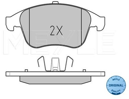 Wulf Gaertner Autoparts Zestaw klocków hamulcowych, hamulce tarczowe Wulf Gaertner Autoparts 025 247 0917