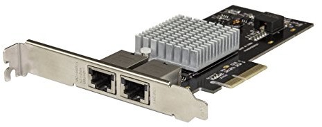 Startech TARJETA DE Red PCI Express con 2 puertos 10 GBASE-T  TARJETA DE Red PCI-E DE 10 GB nbase-T con Chip Set X550 DKT3CH3APDB