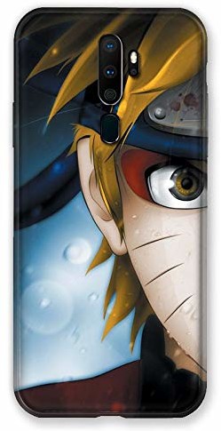 Cokitec Cokitec Pokrowiec ochronny na Oppo A9 (2020), Manga Naruto, biały 87312